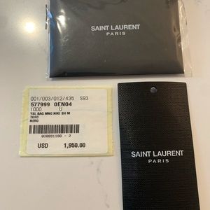 Yves Saint Laurent purse